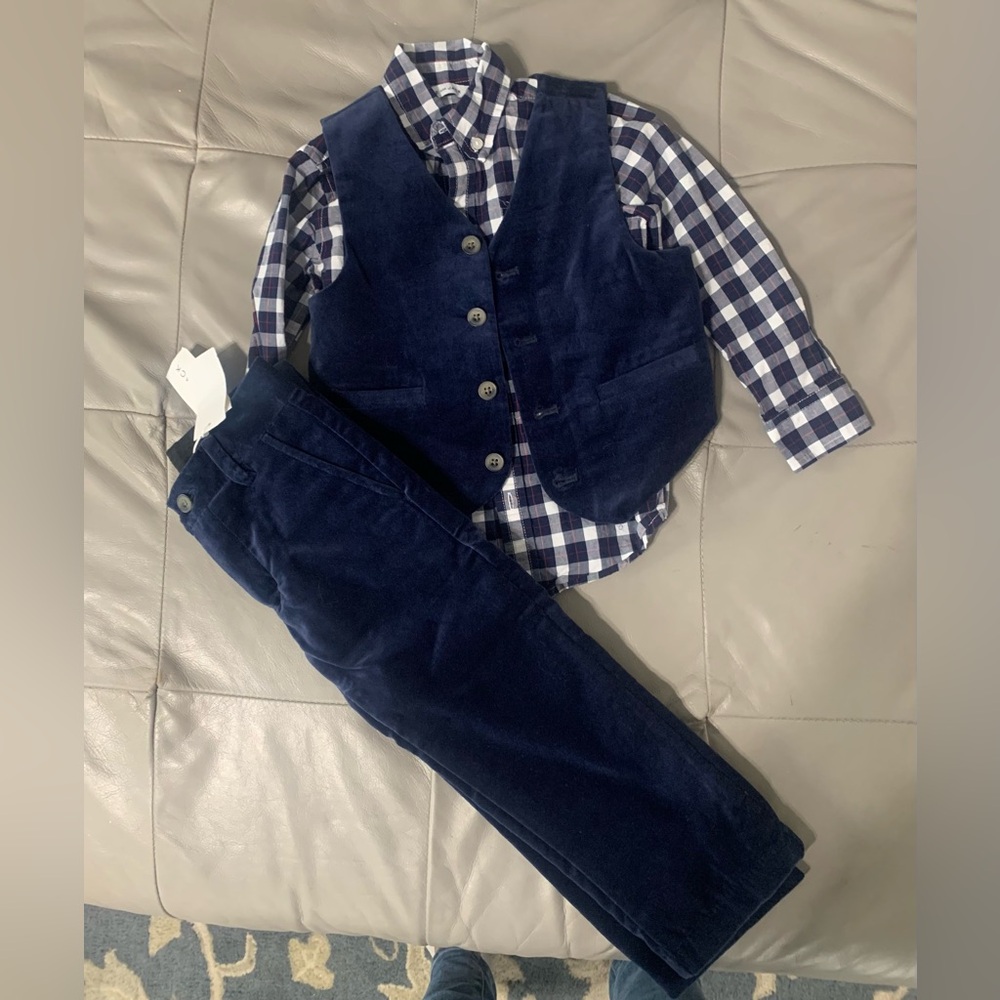 Janie and Jack 3 piece outfit 3T